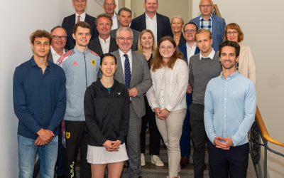 Mülheimer Olympioniken verabschiedet